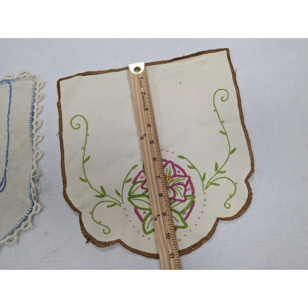 Chair Arm Doily Cover lot of 2‎